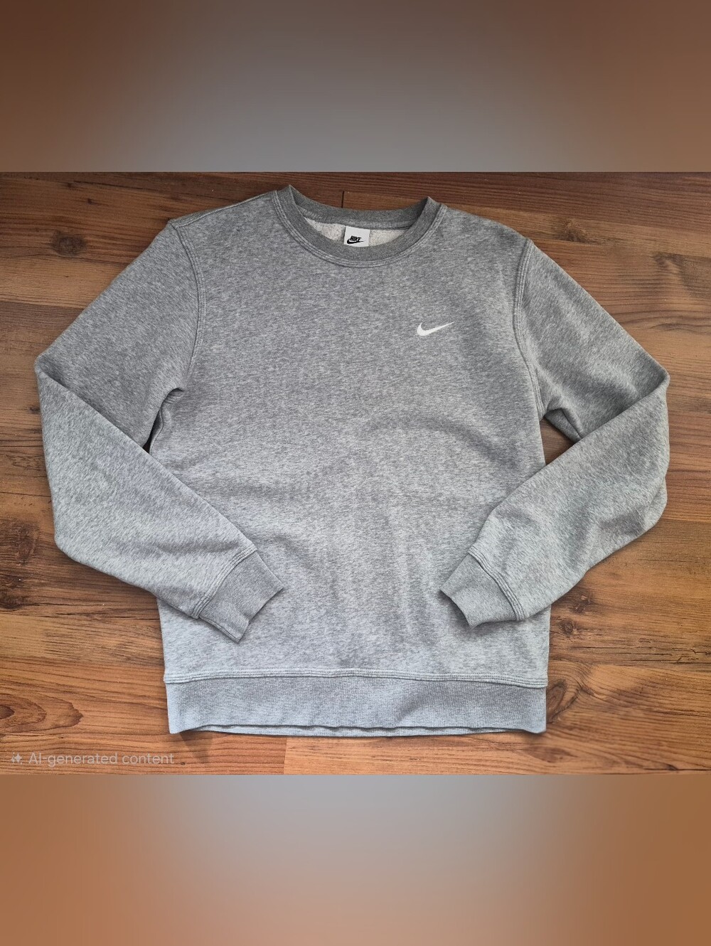 Nike Gray Heather Crewneck Sweatshirt